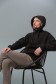 Мужская премиум черная худи на молнии   Магазин Толстовок Premium Zip-hoodie  