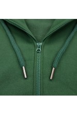Темно-зеленая худи на молнии женская премиум   Магазин Толстовок Зип худи женское премиум