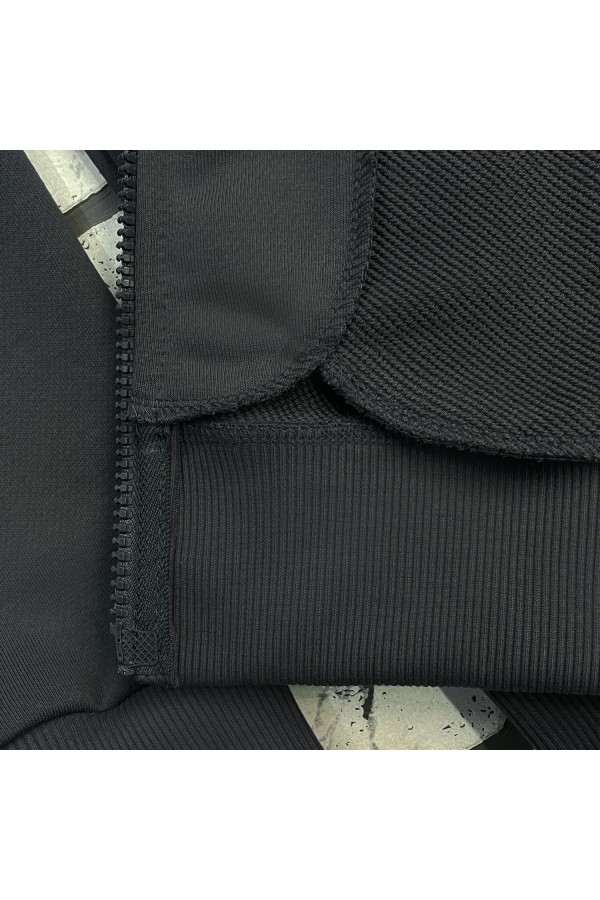 Мужская премиум графитовая худи на молнии без начеса 320 гр/м   Магазин Толстовок Premium Zip Hoodie без начеса на петле мужские