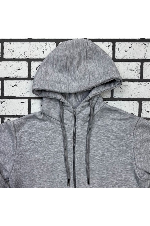 Premium Zip Hoodie без начеса на петле мужские Мужская премиум серая худи на молнии без начеса 320 гр/м 3 Мужская премиум серая худи на молнии без начеса 320 гр/м Магазин Толстовок Premium Zip Hoodie без начеса на петле мужские