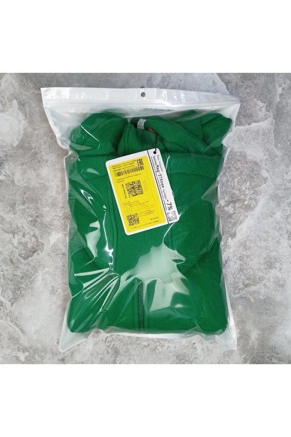 Мужская премиум зеленая худи на молнии   Магазин Толстовок Зип худи мужские премиум