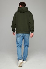 Зип худи мужские премиум Мужская премиум худи на молнии цвет хаки 1 Мужская премиум худи на молнии цвет хаки Магазин Толстовок Зип худи мужские премиум