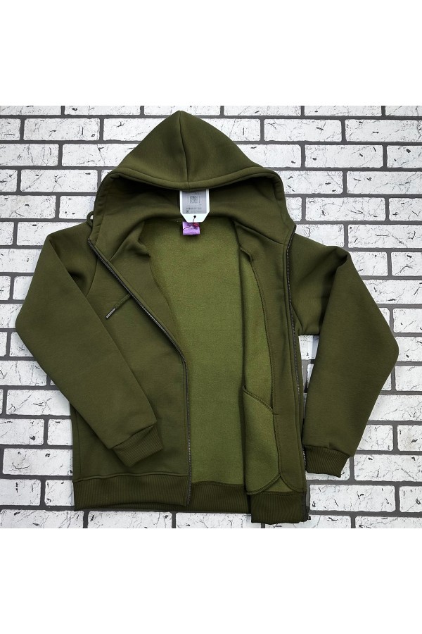 Зип худи мужские премиум Мужская премиум худи на молнии цвет хаки 8 Мужская премиум худи на молнии цвет хаки Магазин Толстовок Зип худи мужские премиум