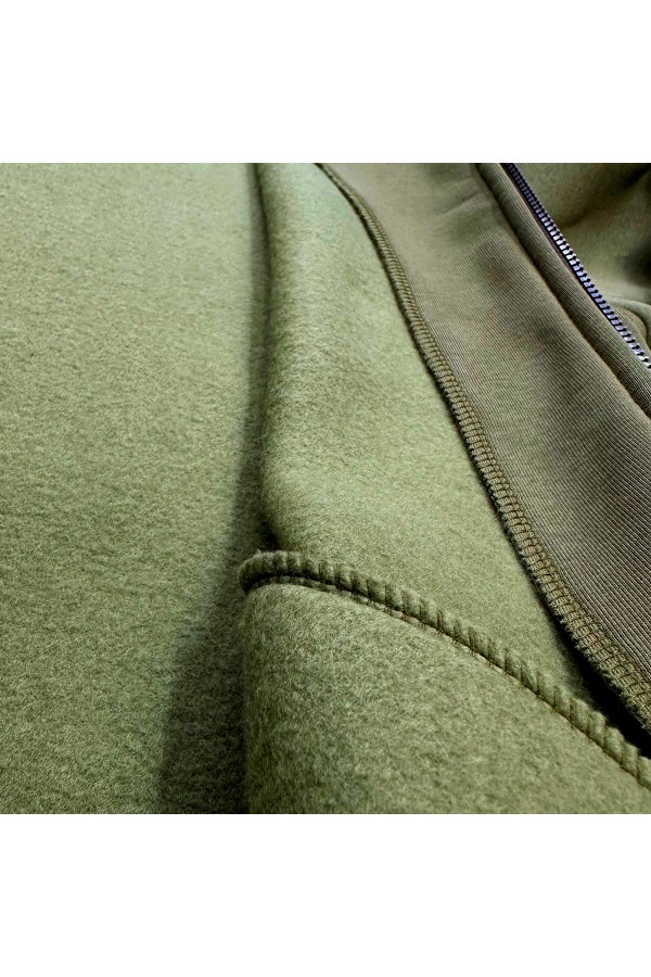 Зип худи мужские премиум Мужская премиум худи на молнии цвет хаки 2 Мужская премиум худи на молнии цвет хаки Магазин Толстовок Зип худи мужские премиум