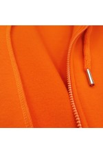 Мужская оранжевая премиум худи на молнии   Магазин Толстовок Зип худи мужские премиум