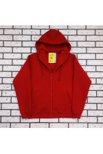 Мужская премиум красная худи на молнии   Магазин Толстовок Зип худи мужские премиум