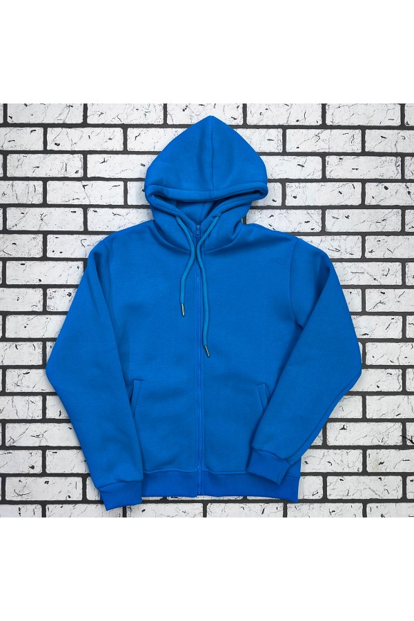 Мужская премиум Бирюзовая худи на молнии   Магазин Толстовок Зип худи мужские премиум