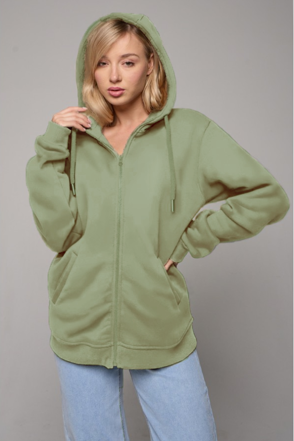  Premium Pistachio zip hoodie woman XS-38-40-Woman-(Женский)    Фисташковая худи на молнии женская премиум 