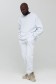   Jogging suit OVERSIZE White Sweatshirt XS-44-Unisex-(Мужской)    Белый мужской спортивный костюм оверсайз утепленный: свитшот и брюки 