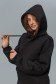 Женская Худи с капюшоном  премиум черная 360гр/м.кв   Магазин Толстовок Premium Hoodie Woman
