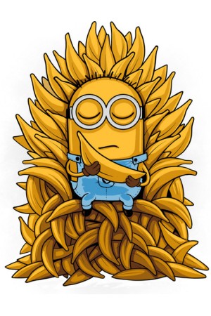 Принт Minion banana