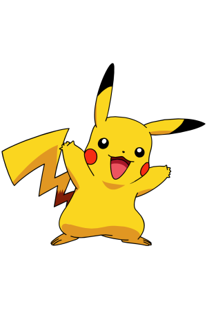 Принт Хочу Пикачу