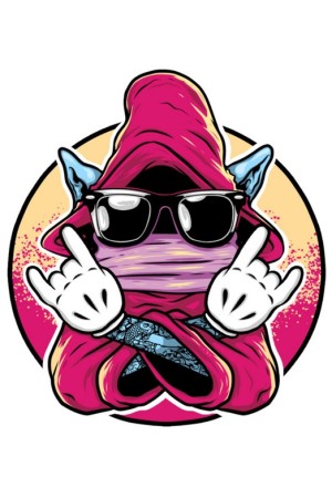 Принт Тролль "No Fear"