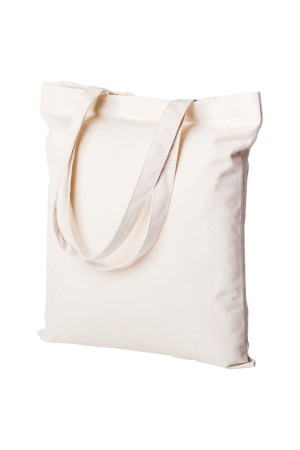 Шоппер хлопковый бежевый