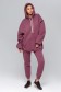  JOGGING SUIT OVERSIZE "MARSALA" color XS-44-Unisex-(Женский)    Марсала спортивный костюм оверсайз утепленный: худи oversize и брюки джоггеры 