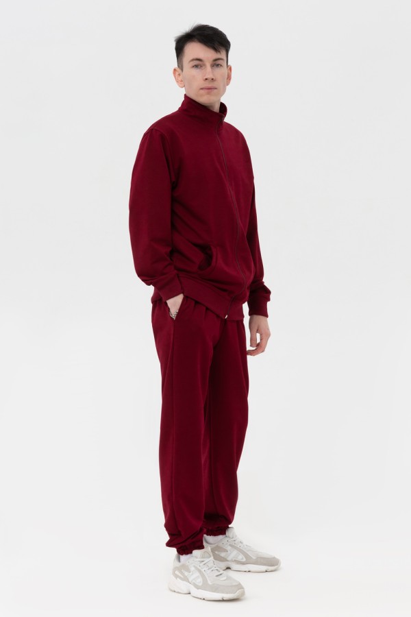 Мужской летний спортивный костюм бордовый : Олимпийка и брюки   Магазин Толстовок Все худи толстовки свитшоты больших размеров