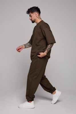 Мужские летние костюмы оверсайз современный фасон и качественная плотная ткань. Идеальны как одежды на каждый день или для занятий спортом.