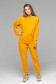  Summer suit joggers and sweatshirt mustard XL-46-48-Woman-(Женский)    Летний женский спортивный костюм горчичный: свитшот с рукавом оверсайз и брюки джоггеры 