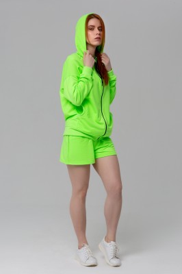 Костюм зип худи тонкий трикотажный на лето: из футера френч терри 240 гр/м. У нас возможно заказать пошив оптом этой модели с последующим брендирво...