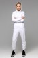 Летний женский спортивный костюм белый: худи с рукавом оверсайз и брюки джоггеры   Магазин Толстовок Летние костюмы: тонкая худи и джоггеры ЖЕНСКИЕ