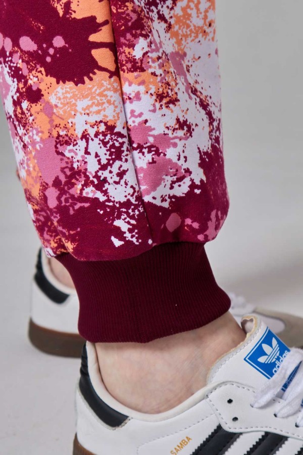 Костюм на лето яркий с принтом акварель оверсайз худи с капюшоном и джоггеры   Магазин Толстовок Спортивные костюмы