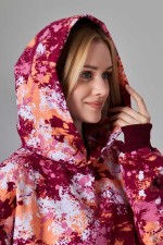 Костюм на лето яркий с принтом акварель оверсайз худи с капюшоном и джоггеры   Магазин Толстовок Спортивные костюмы