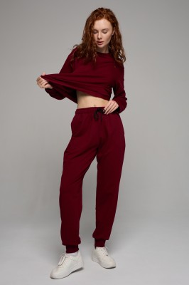 Костюм лонгслив и брюки из премиального футера френч терри 2-нитка 240 гр/м спортивный. Пошив под заказ оптом в Москве в любом цвете