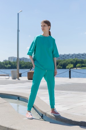 Оверсайз футболка и джоггеры MINT