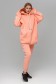   Jogging suit OVERSIZE Peachy color XL-52-Unisex-(Женский)    Персиковый розовый спортивный костюм оверсайз утепленный: худи oversize и брюки джоггеры 