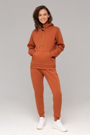 Premium sport suit Terracotta color  - Спортивный костюм Кемел цвет Терракотовый