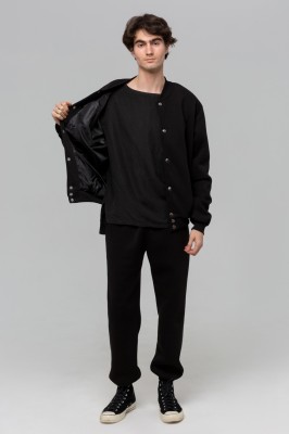 Костюм бомбер брюки, классический костюм с колледж курткой на кнопках оптом, подходит под печать