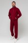  Мужской зимний спортивный костюм бордовый : Олимпийка + штаны  M-48-Unisex-(Мужской)    Мужской зимний спортивный костюм бордовый : Олимпийка + штаны  