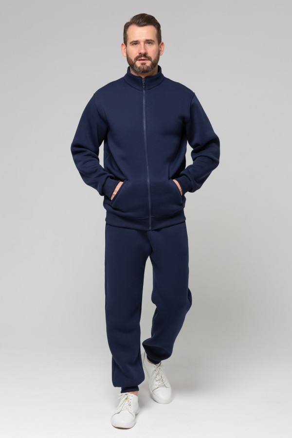  Jogging suit PREMIUM "RICH DARK BLUE" XS-44-Unisex-(Мужской)    Premium tracksuit RICH DARK BLUE color  - Спортивный костюм ТЕМНО-СИНИЙ цвет 