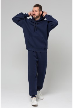 Premium tracksuit RICH DARK BLUE color  - Спортивный костюм ТЕМНО-СИНИЙ цвет