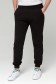  Черные мужские спортивные штаны без начеса L-50-Unisex-(Мужской)    Черные мужские спортивные брюки трикотажные на лето 