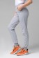  Jogger lite gray 2XL-48-50-Woman-(Женский)    Серые женские спортивные брюки трикотажные на лето 