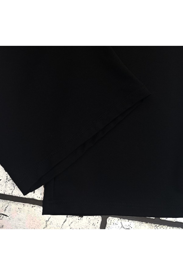 Брюки кюлоты черные женские   Магазин Толстовок Кюлоты летние 240 гр/м