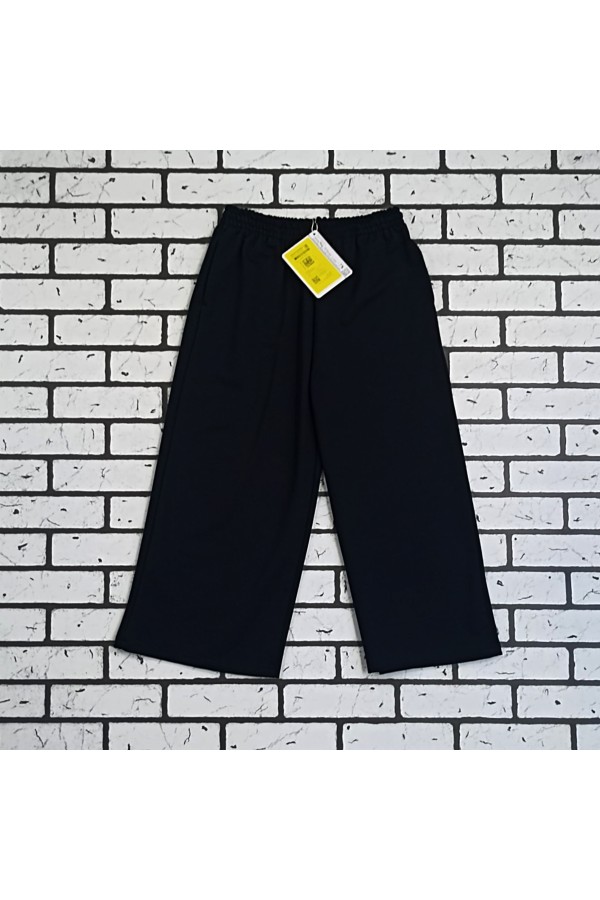 Брюки кюлоты черные женские   Магазин Толстовок Кюлоты летние 240 гр/м
