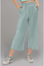  Culottes niagara summer S-40-42-Woman-(Женский)    Брюки кюлоты голубые Ниагара женские 