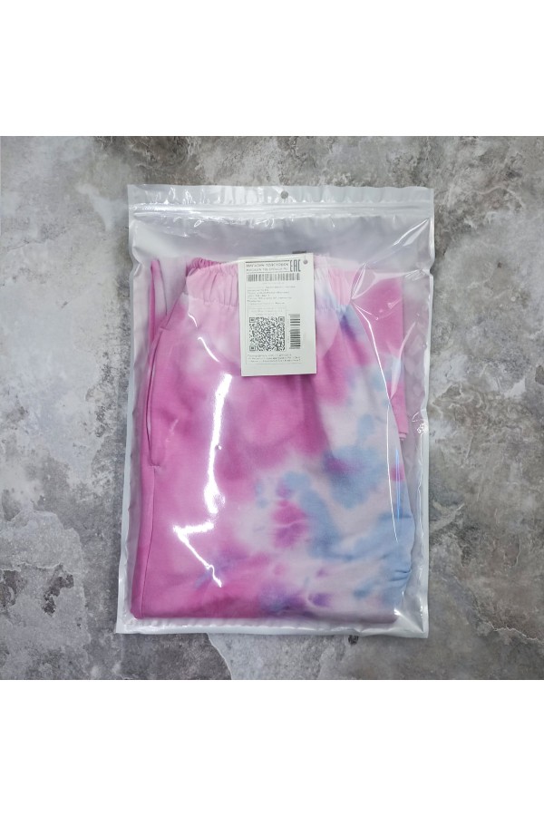 Брюки кюлоты женские с принтом варенка тай дай (tie dye)   Магазин Толстовок Кюлоты летние 240 гр/м