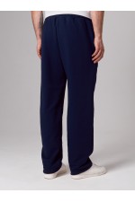 Мужские плотные спортивные брюки демисезонные basic темно-синие   Магазин Толстовок Спортивные брюки мужские демисезонные с подгибом снизу BASIC