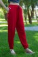  Woman red pants demi season L-44-46-Woman-(Женский)    Женские спортивные брюки демисезонные красные 