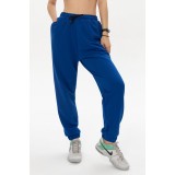 Женские спортивные брюки демисезонные ярко-синие (василек)