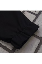 Черные мужские спортивные брюки трикотажные на лето   Магазин Толстовок МУЖСКИЕ Спортивные брюки летние 240гр/м.кв 