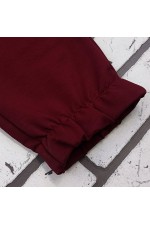 Бордовые мужские спортивные брюки трикотажные на лето   Магазин Толстовок МУЖСКИЕ Спортивные брюки летние 240гр/м.кв 