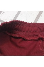 Бордовые мужские спортивные брюки трикотажные на лето   Магазин Толстовок МУЖСКИЕ Спортивные брюки летние 240гр/м.кв 