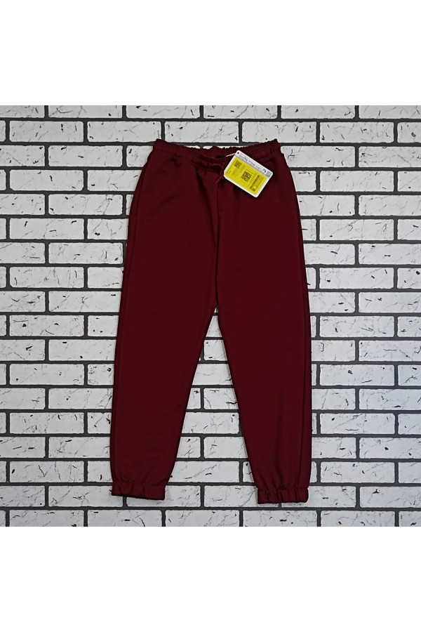 Бордовые мужские спортивные брюки трикотажные на лето   Магазин Толстовок МУЖСКИЕ Спортивные брюки летние 240гр/м.кв 