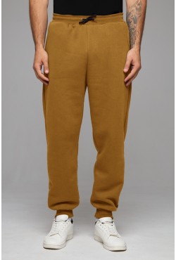 Мужские спортивные брюки цвет кемел утепленные зимние 320гр