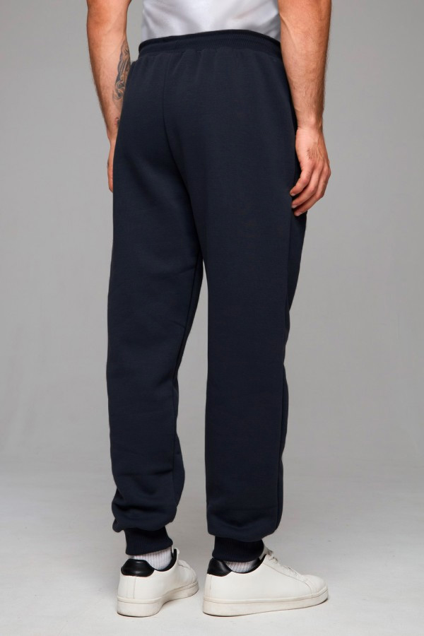 мужские темно-синие брюки зимние утепленные с начесом купить в Москве