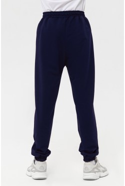 Мужские спортивные брюки летние тёмно-синие